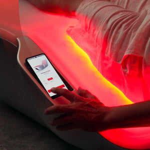 Roselight Recovery Red Light Therapy Bed by EnergyLounger